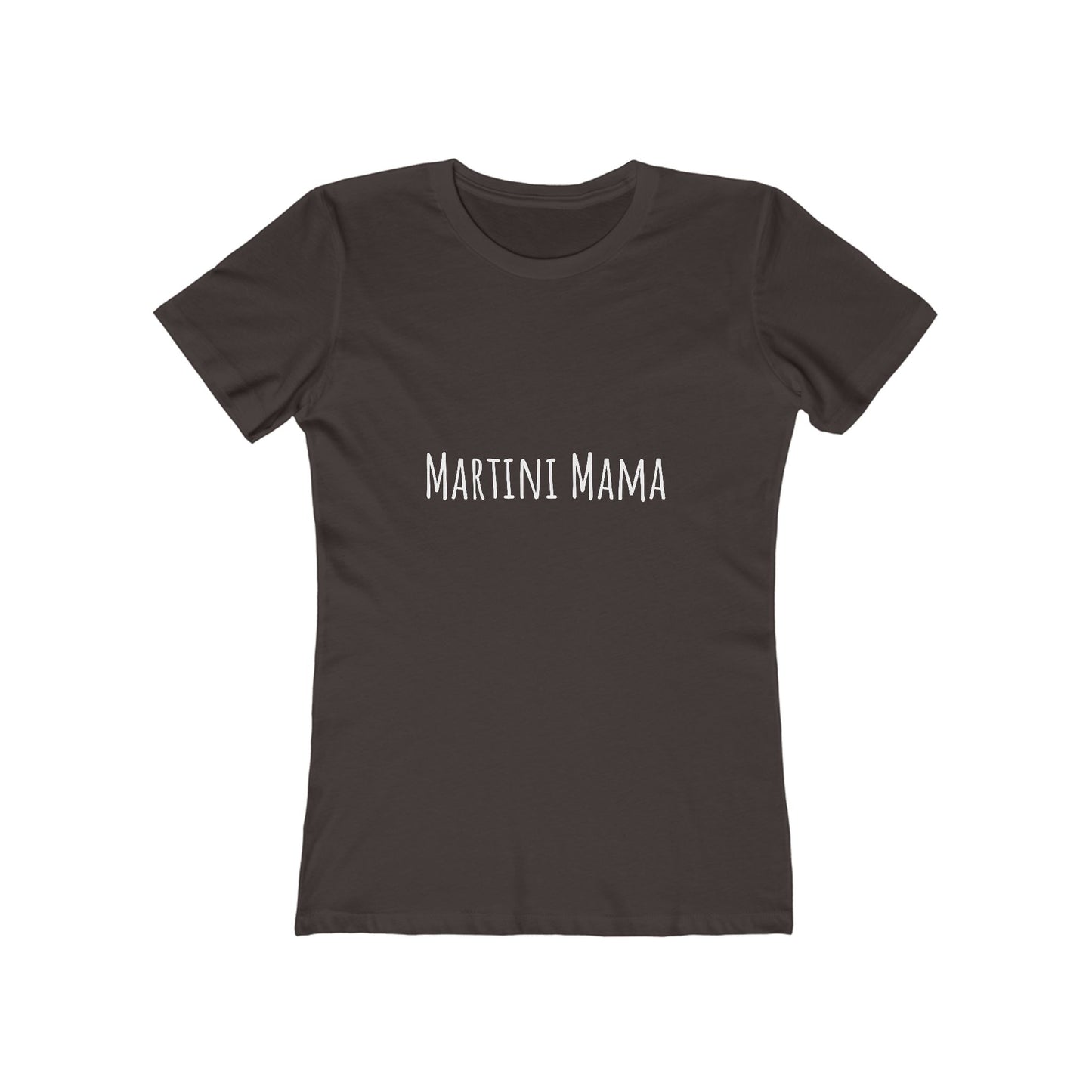Martini Mama Comfy Tee - white font in multiple colors