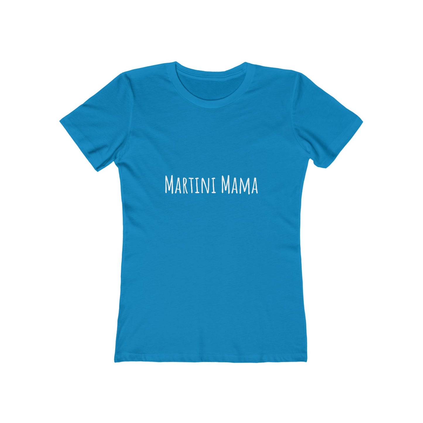 Martini Mama Comfy Tee - white font in multiple colors
