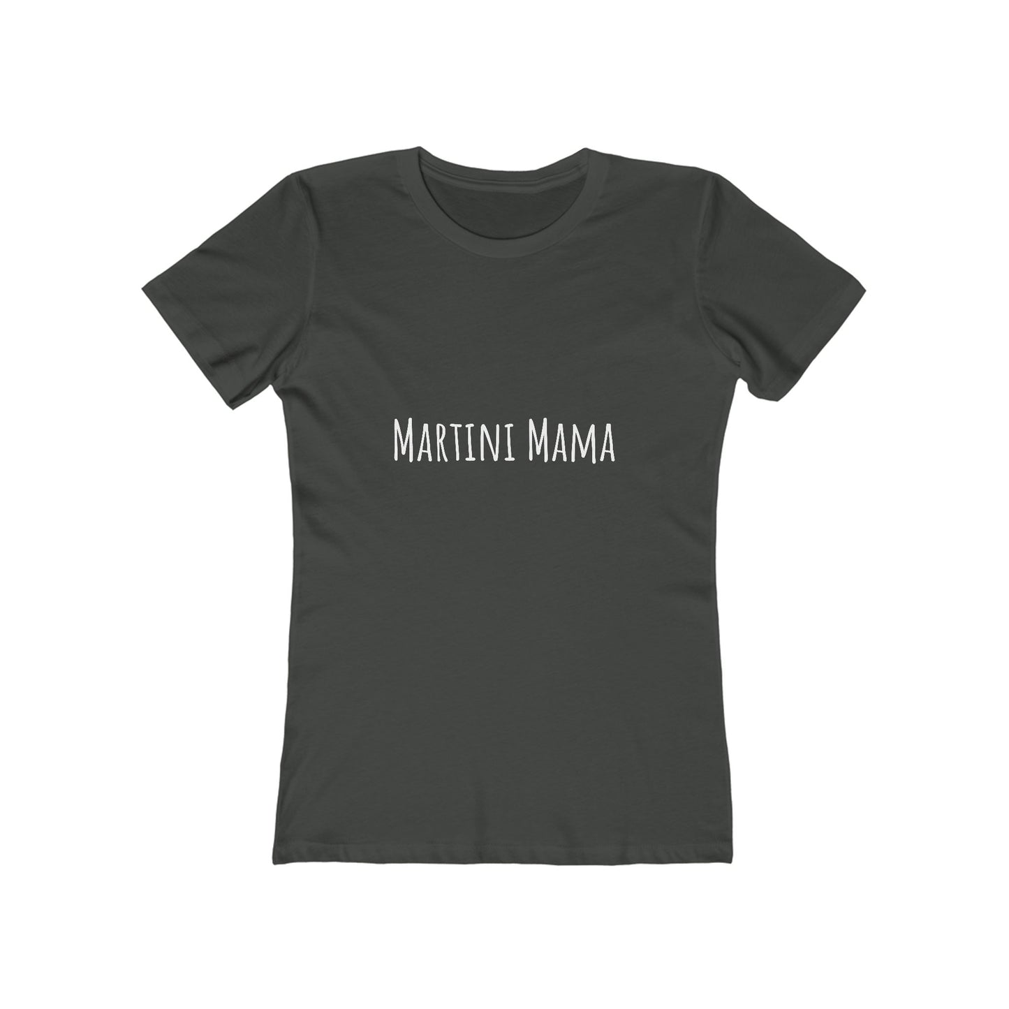 Martini Mama Comfy Tee - white font in multiple colors