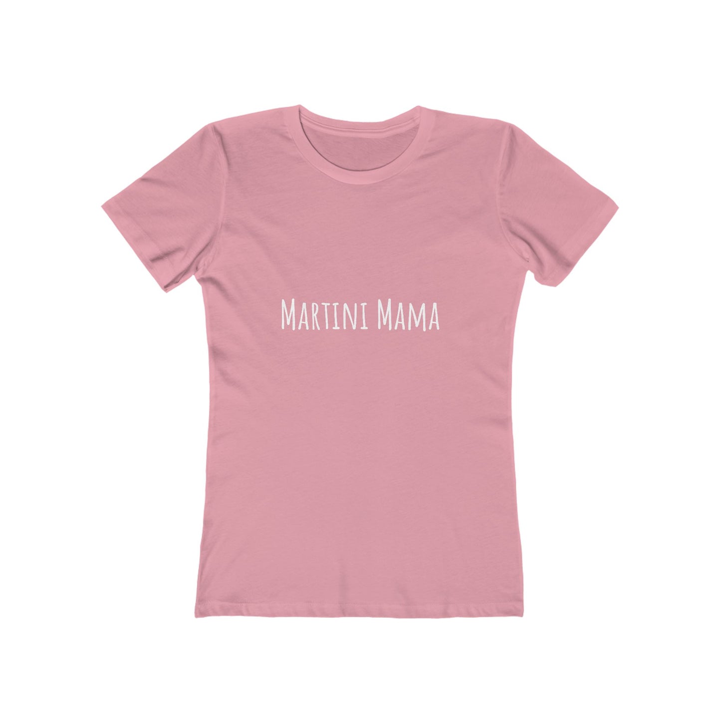 Martini Mama Comfy Tee - white font in multiple colors