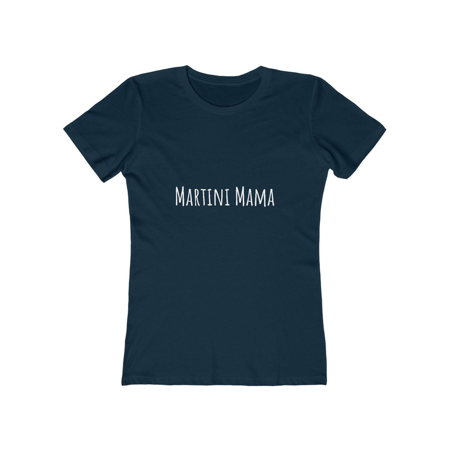 Martini Mama Comfy Tee - white font in multiple colors
