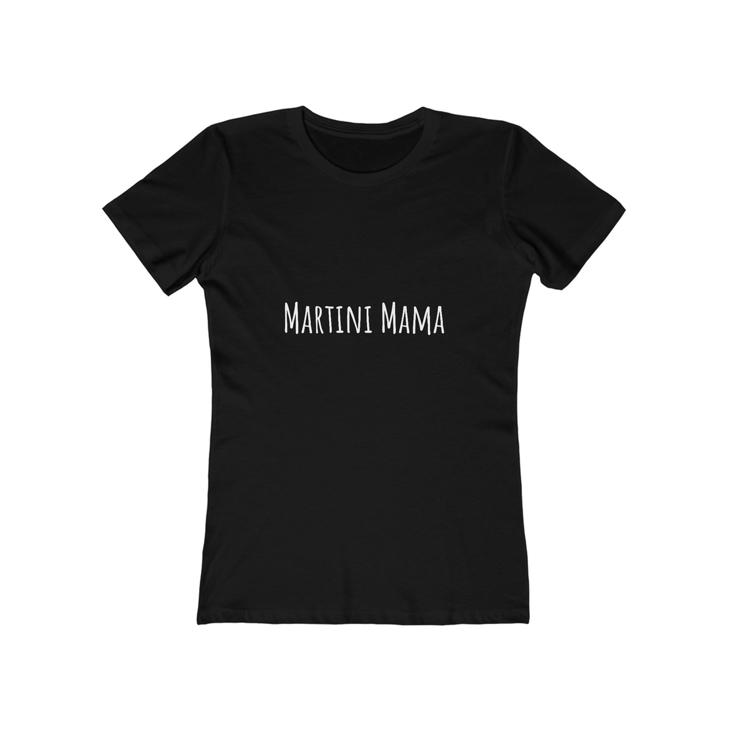 Martini Mama Comfy Tee - white font in multiple colors
