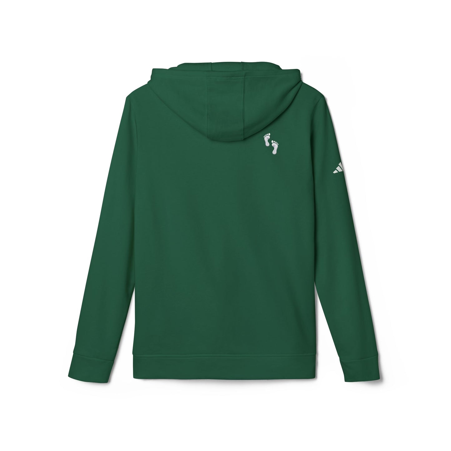 Feet in Straps Fleece Hoodie - white font in multiple colors