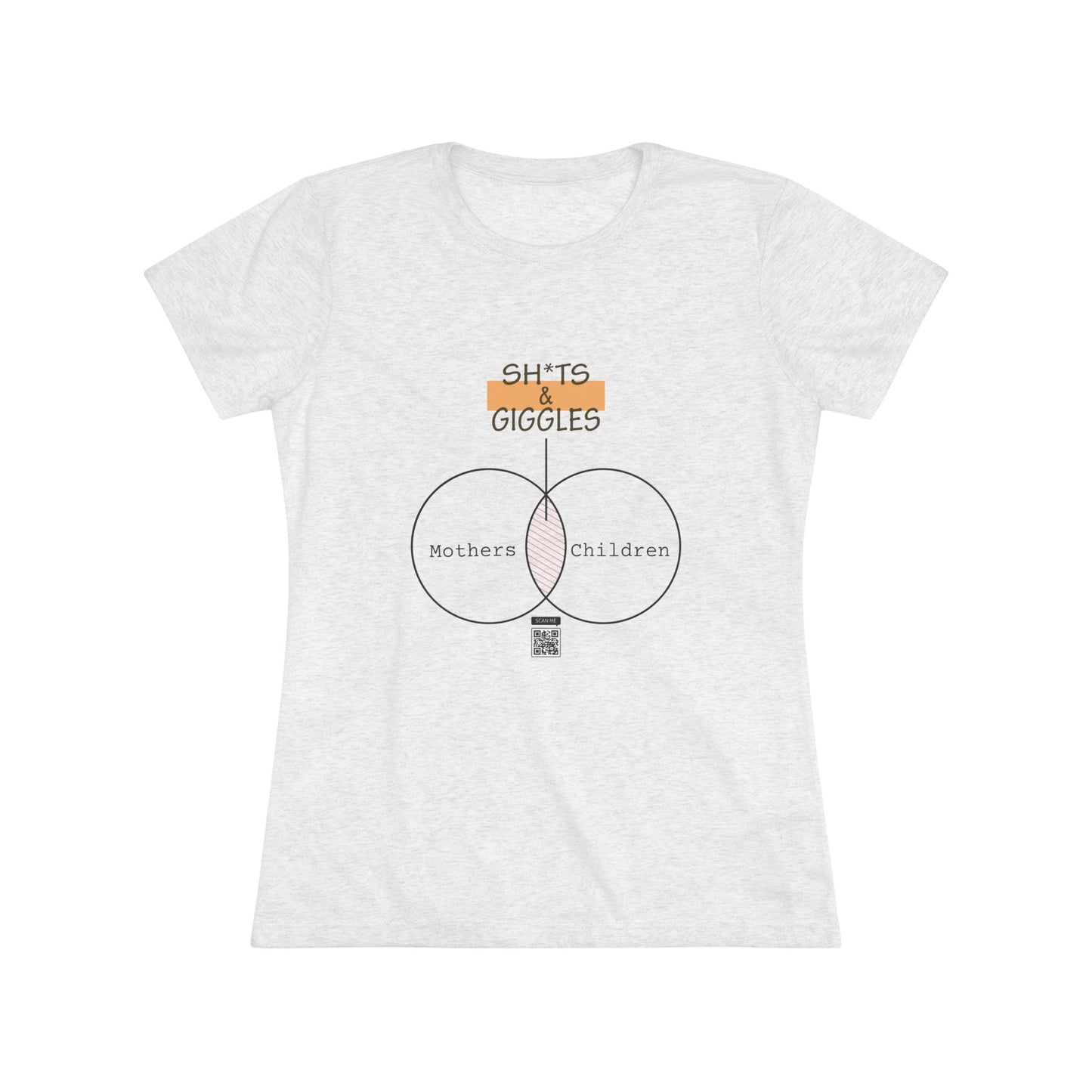 Sh*ts & Giggles Triblend Slim Fit Softest Tee - 100% of Net Proceeds Go to Golf Fights Cancer & the Tom Coughlin Jay Fund