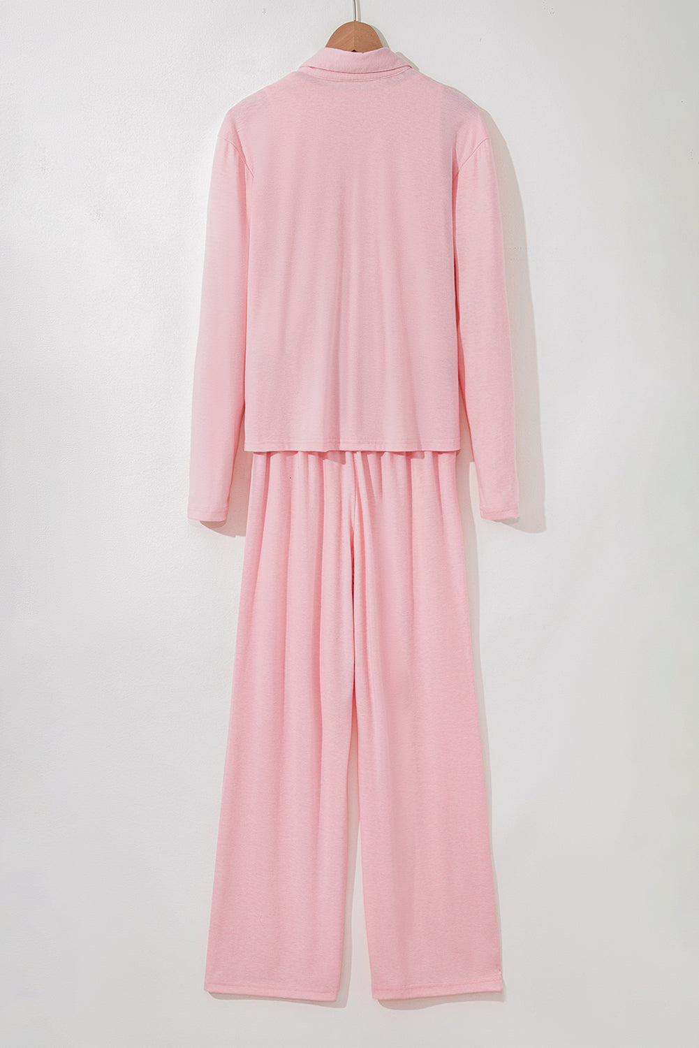 3-Piece Cozy Knit Lounge Set in pink