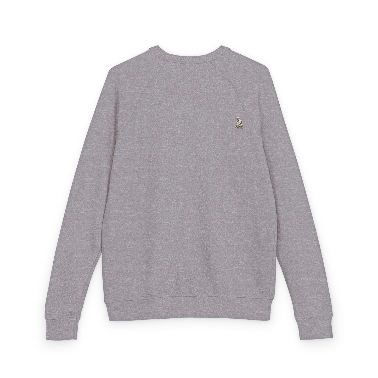 Overthinking French Terry Raglan Sweatshirt - white font in multiple colors