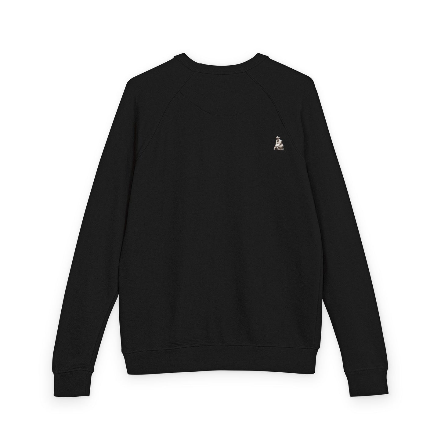Overthinking French Terry Raglan Sweatshirt - white font in multiple colors