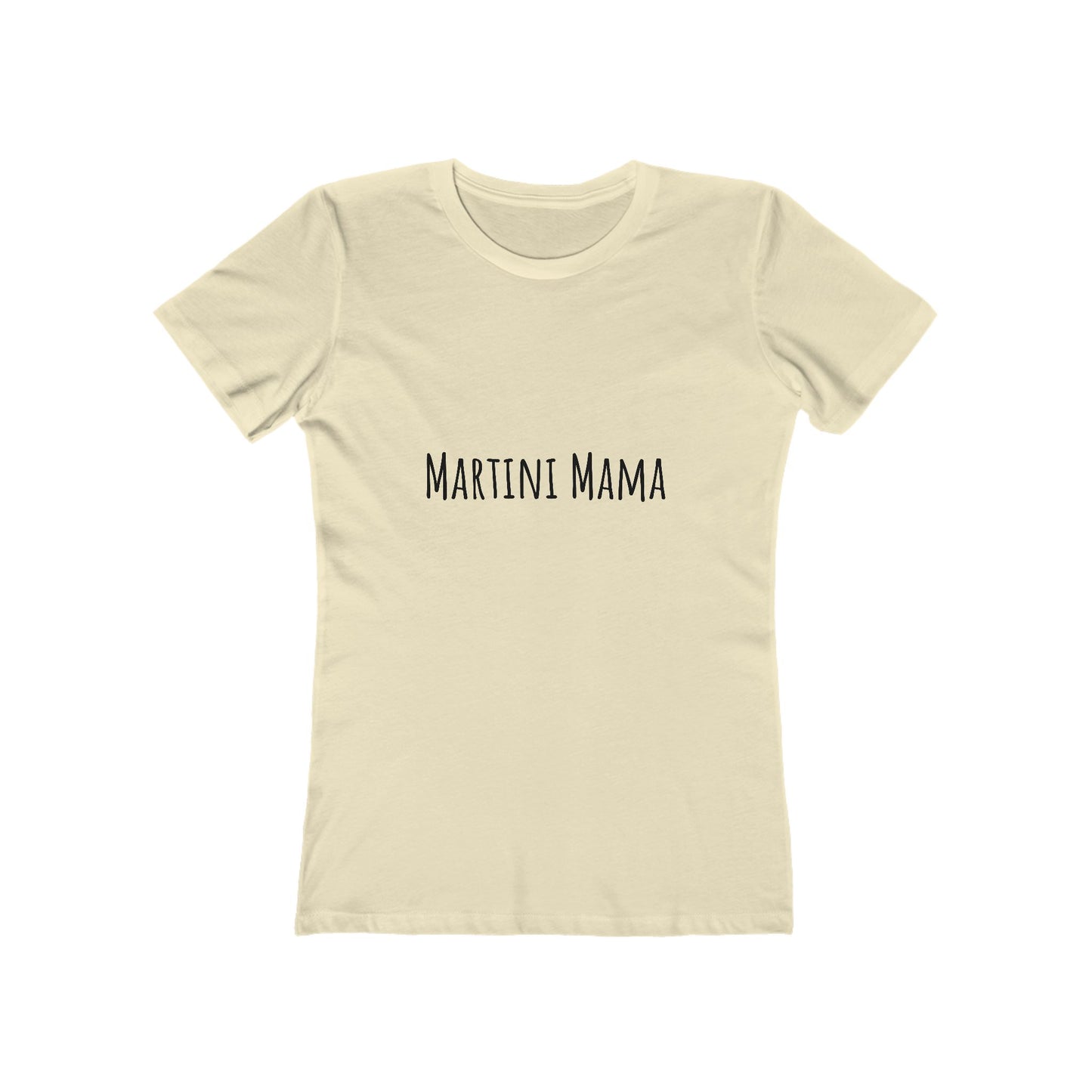 Martini Mama Comfy Tee - black font in multiple colors
