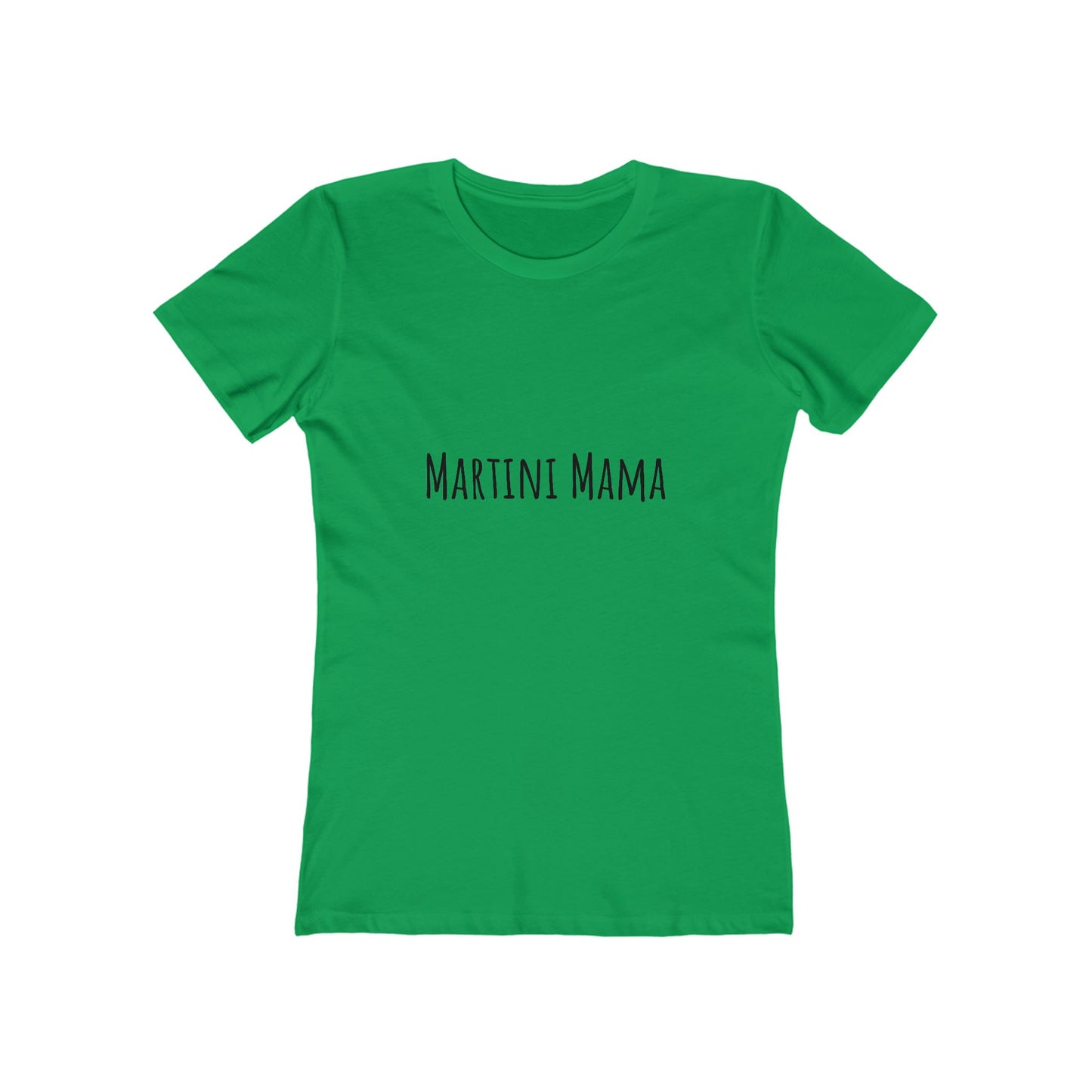 Martini Mama Comfy Tee - black font in multiple colors