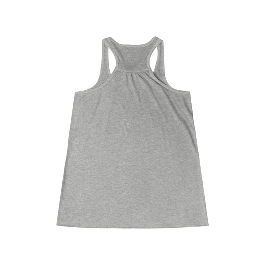 WTF Flowy Racerback Tank Top - black font in multiple colors