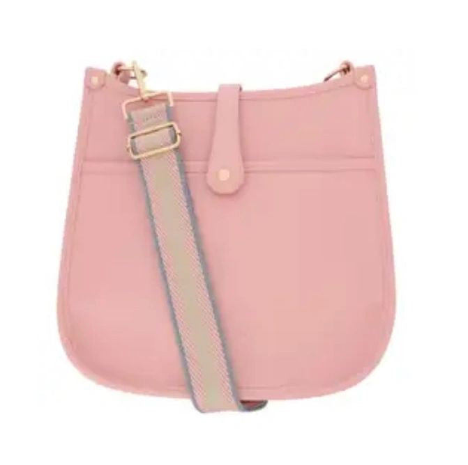 Milly Kate Crossbody Bag in Pink - multiple strap options