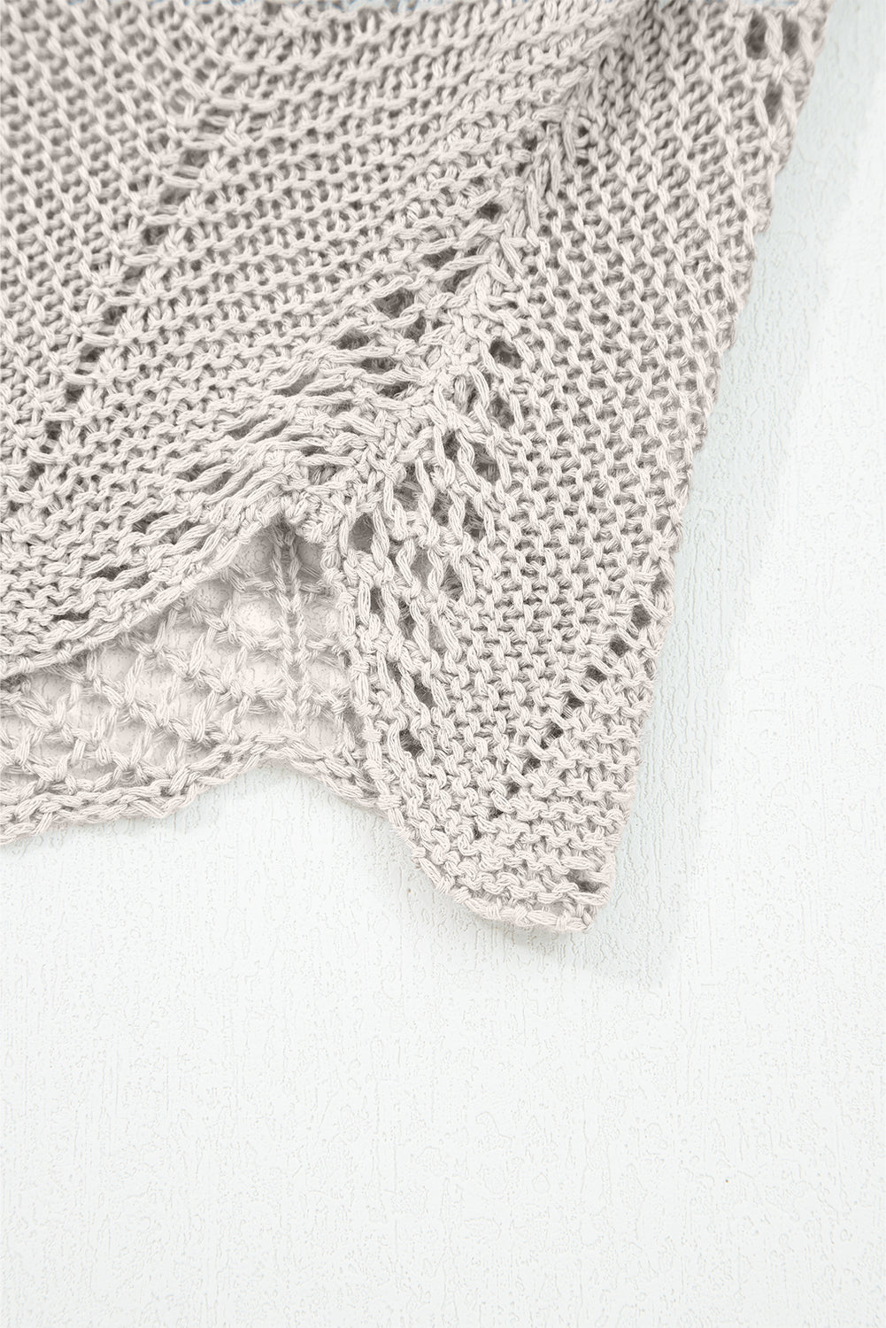 Hollowed Out Drapey Sweater in multiple colors
