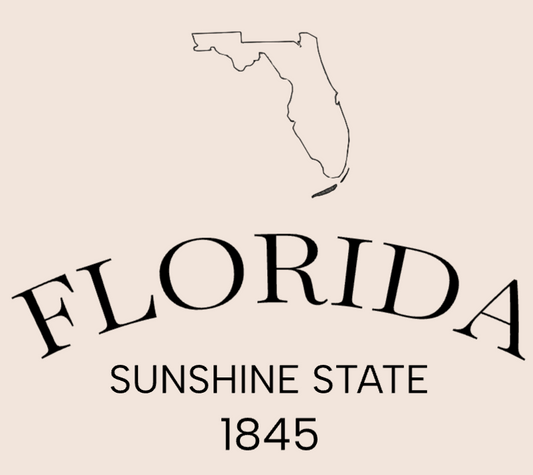 Florida Vintage Fleece Sweatpants in multiple colors