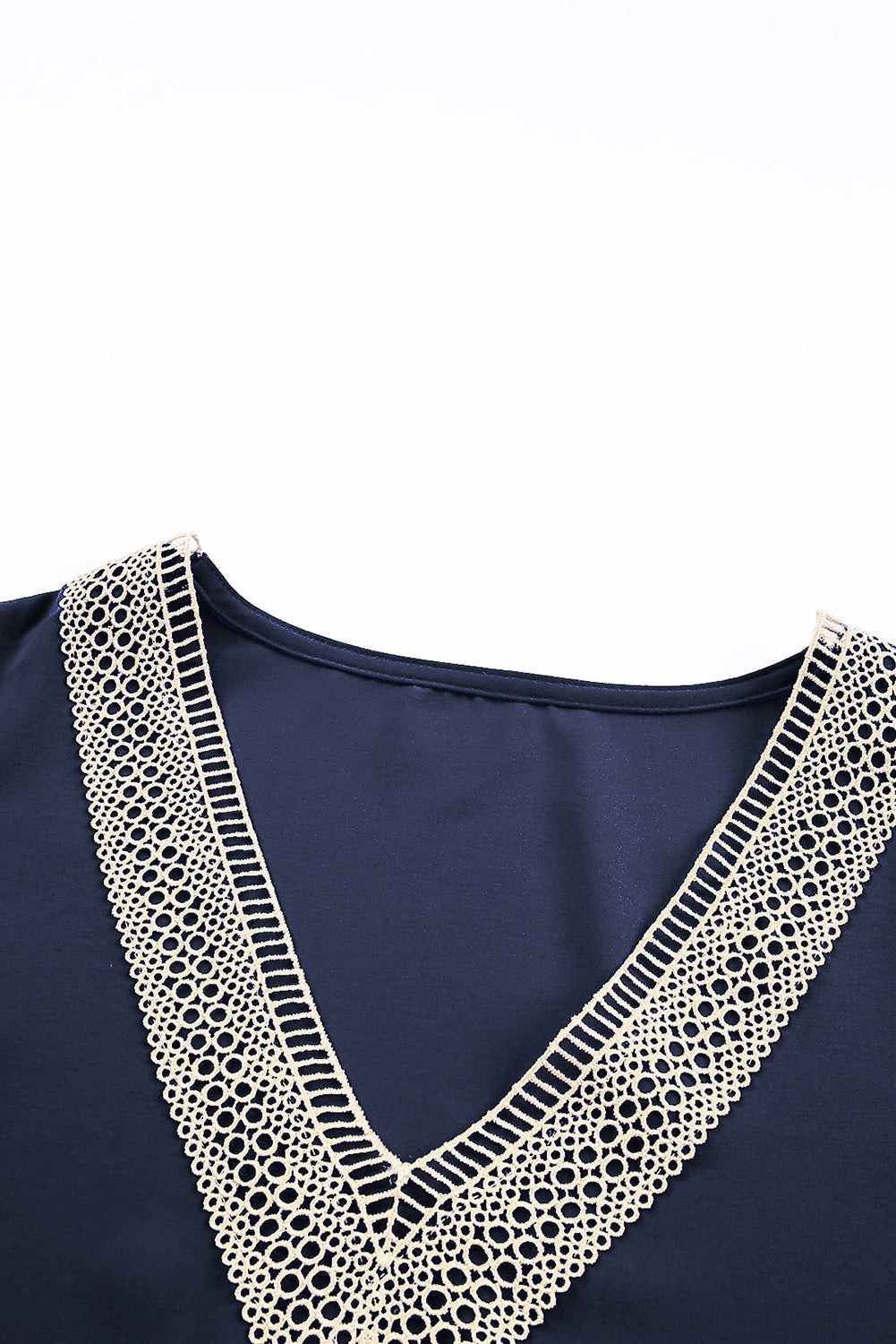 Lace Trim Blouse