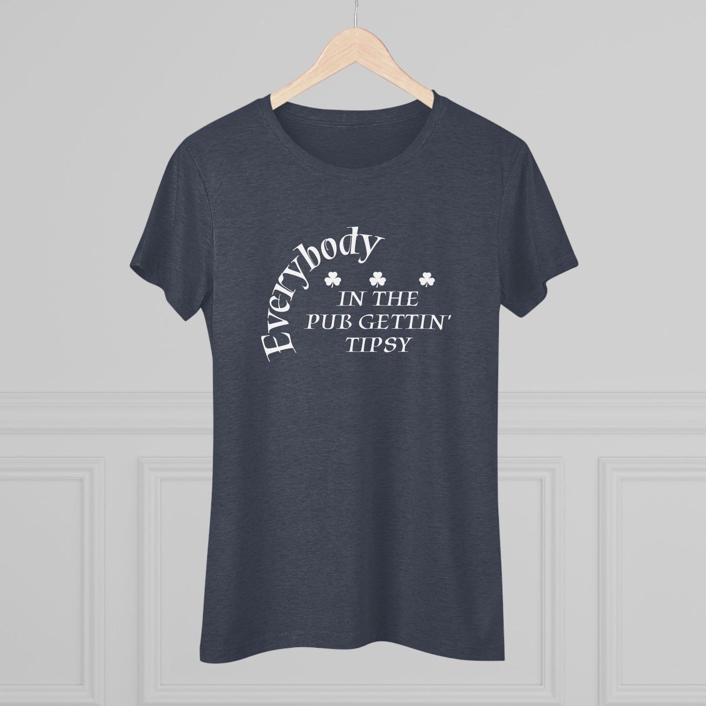 Tipsy NL Tee - white font in multiple colors