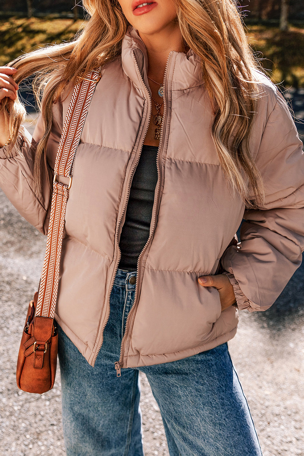 Quilted Puffer Jacket
