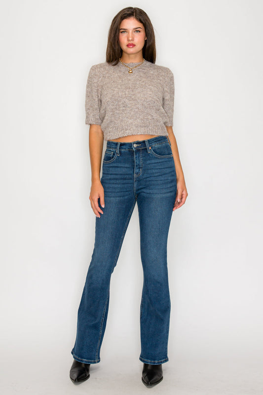 The Georgia Jean - High Rise Bootcut with Tummy Control by Artemis Vintage