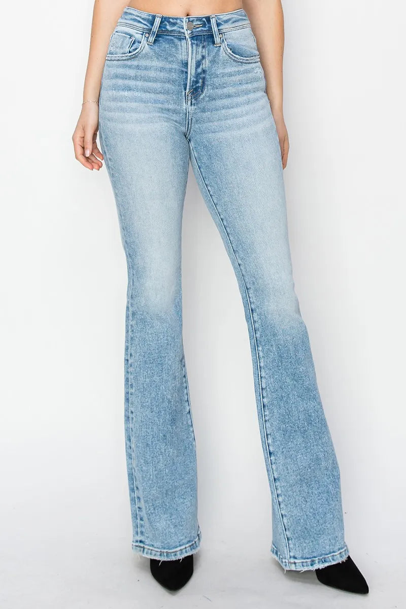 RISEN High Rise Bootcut Jeans-2