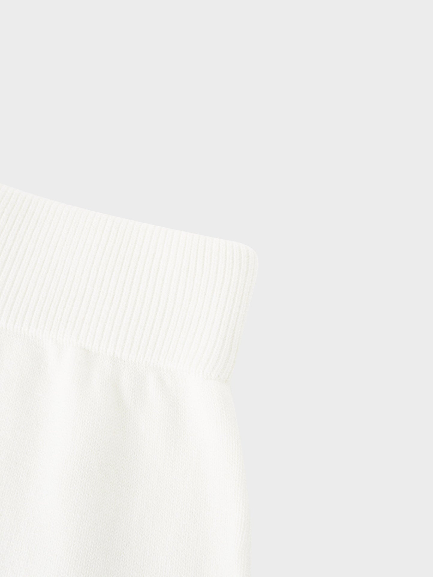 Side Zipper Straight Maxi Skirt-Cream-3