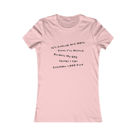 GPS Favorite Tee - black font in multiple colors
