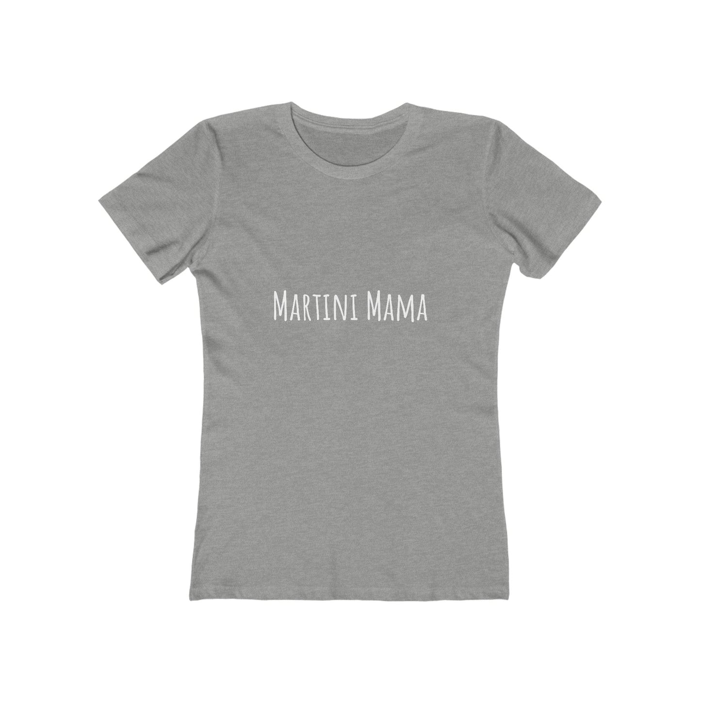 Martini Mama Comfy Tee - white font in multiple colors