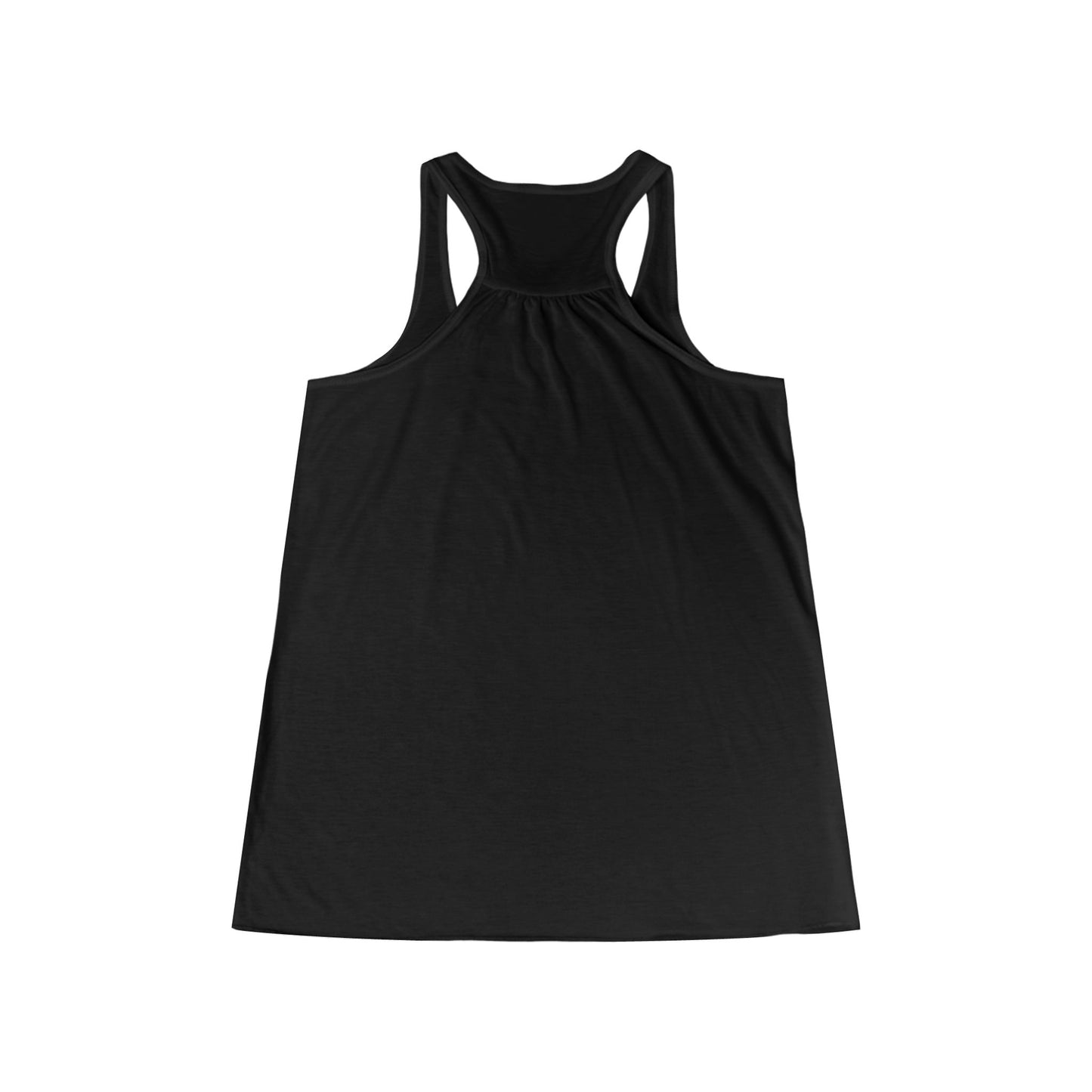 WTF Flowy Racerback Tank Top - white font in multiple colors