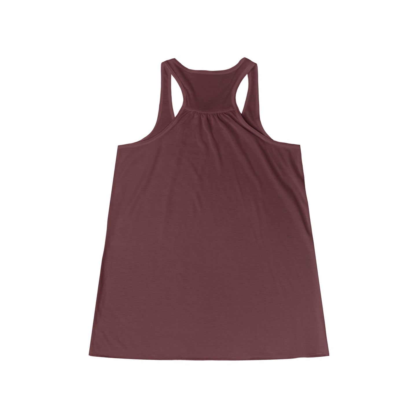 WTF Flowy Racerback Tank Top - white font in multiple colors