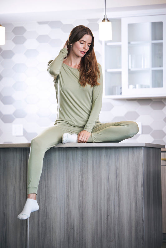 Organic Bamboo Lounge Set in multiple colors