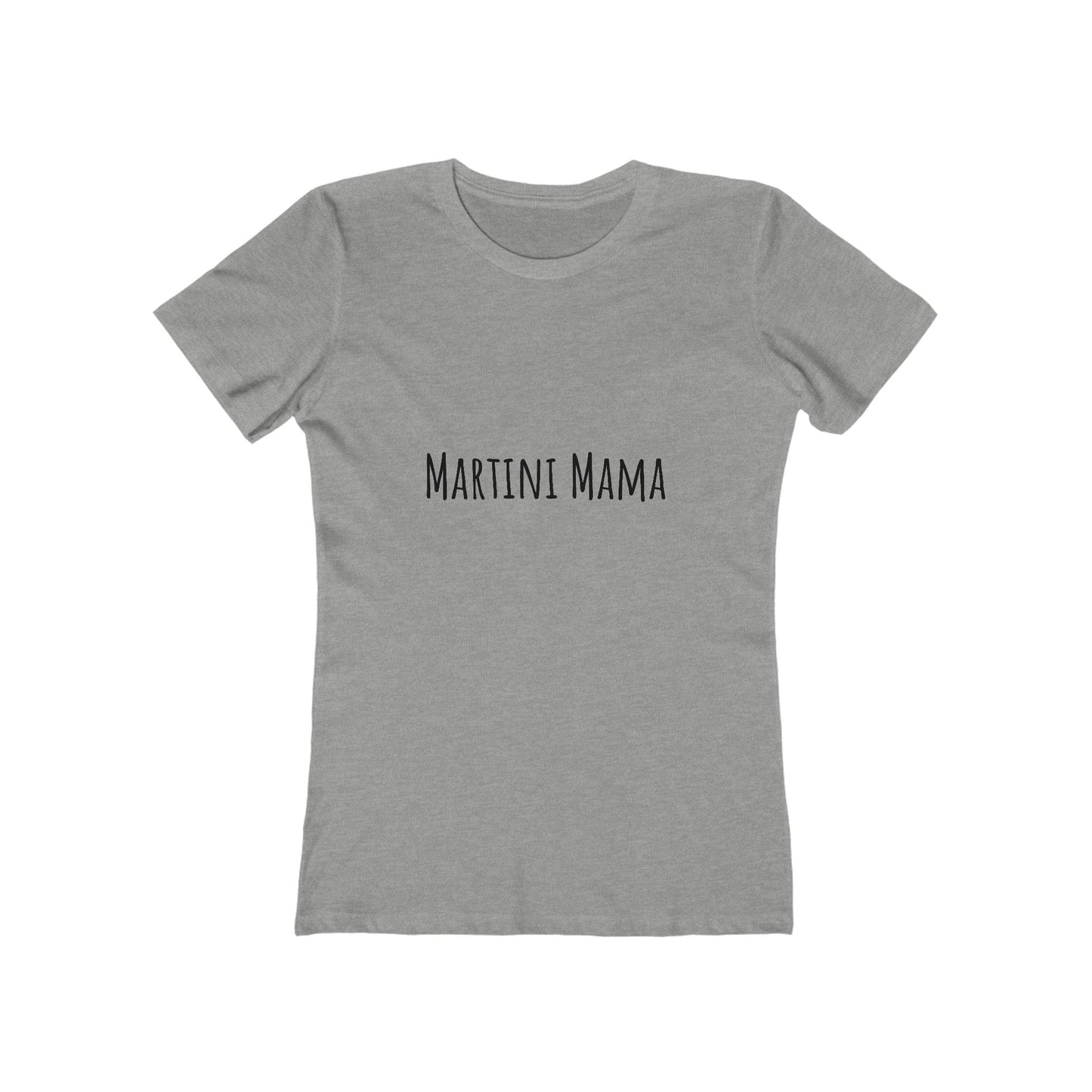 Martini Mama Comfy Tee - black font in multiple colors