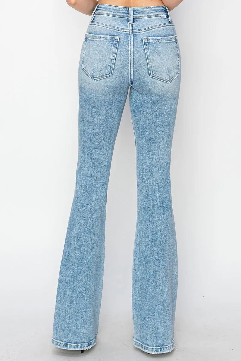 RISEN High Rise Bootcut Jeans-4