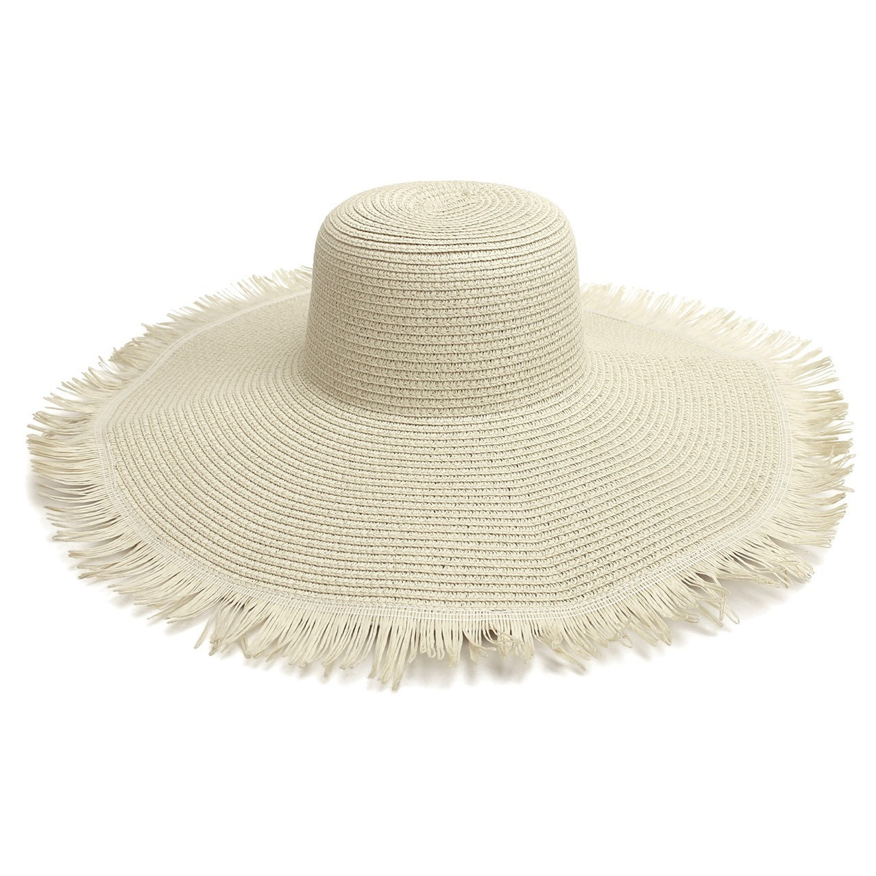 Big Brim Foldable Straw Sun Hat in multiple colors