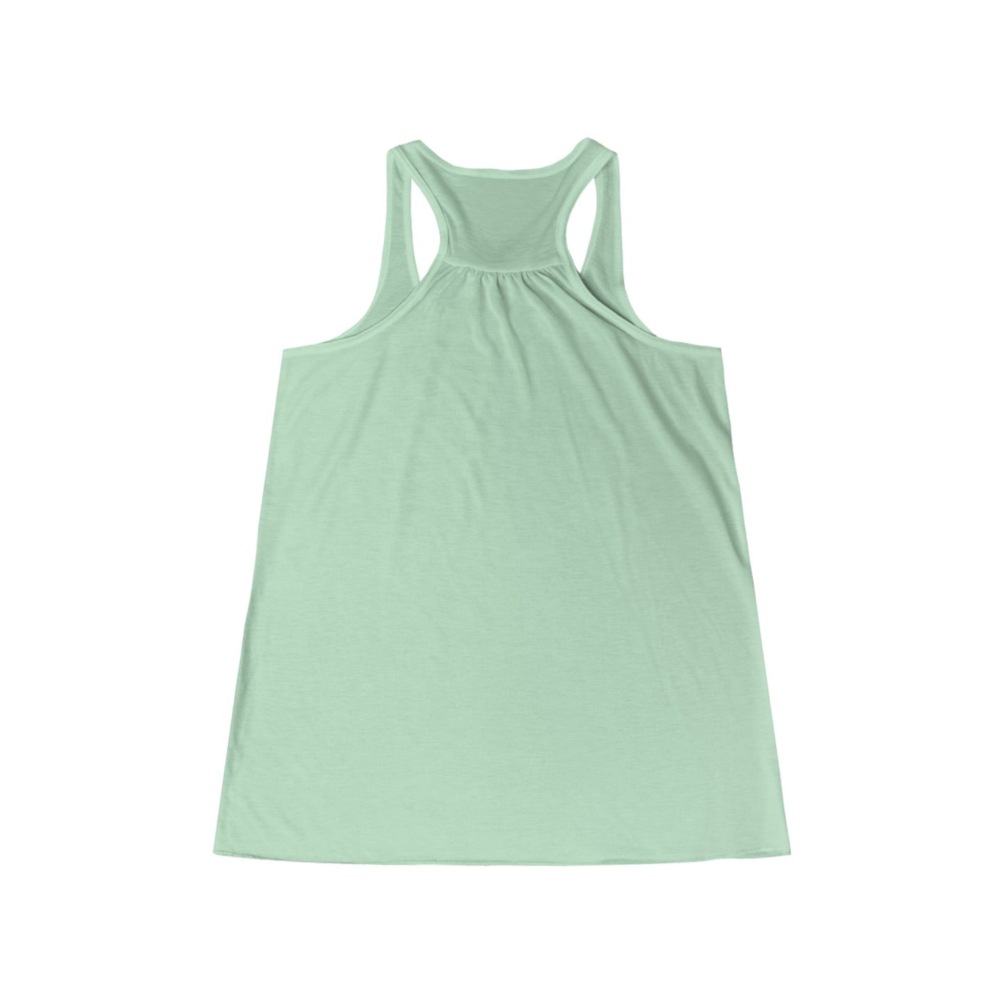 PILATES Goal Flowy Racer Back Tank Top - black font in multiple colors