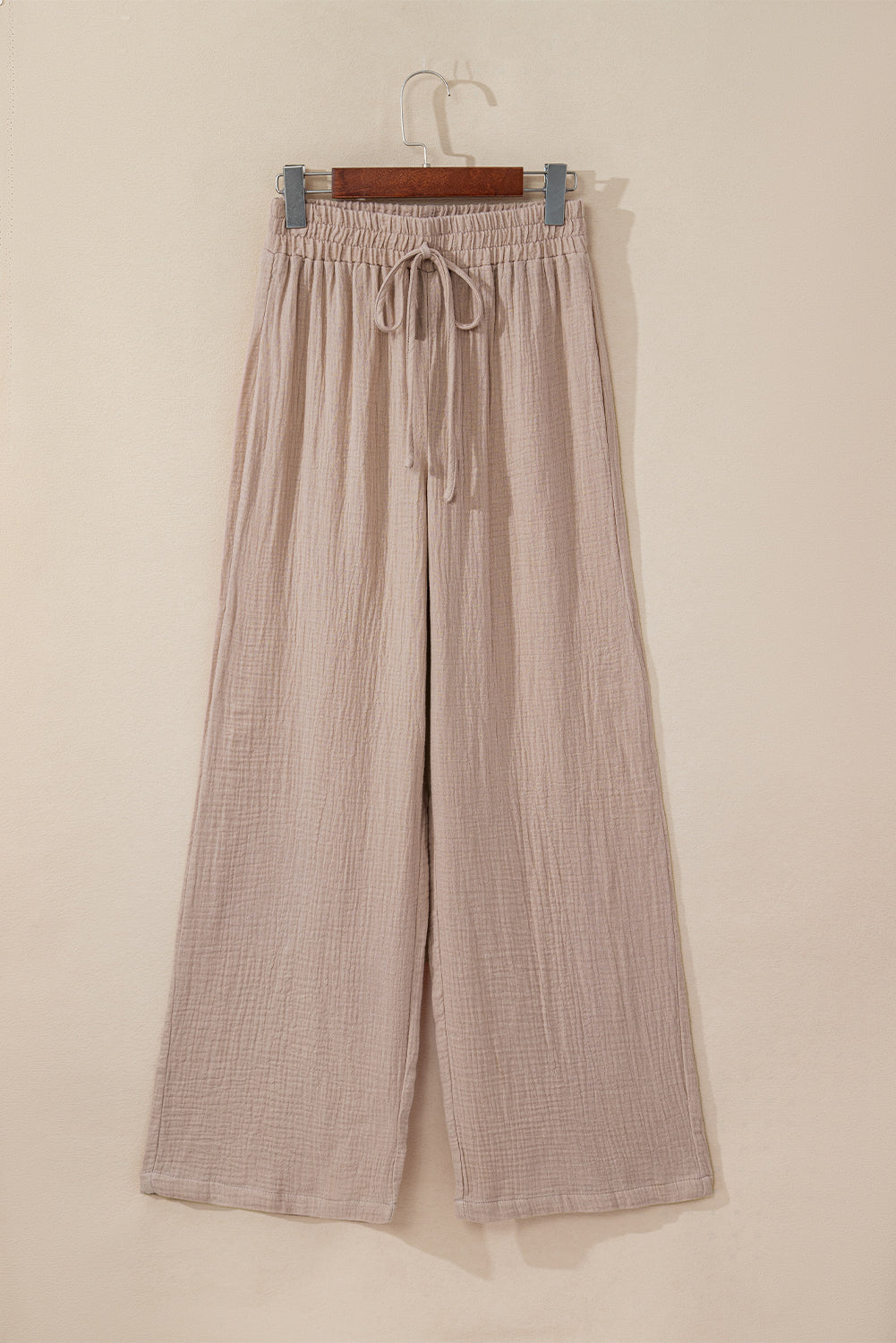 Textured Loose Fit Pants