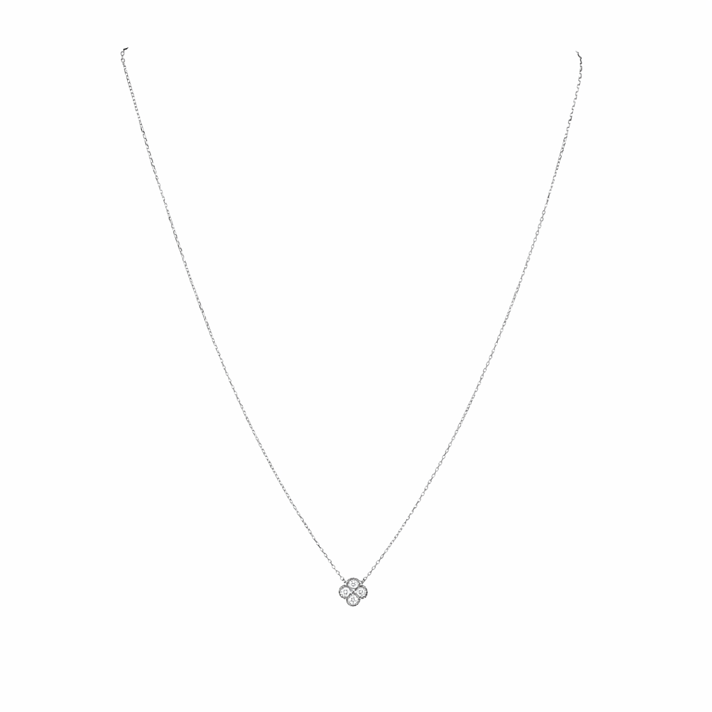 Mini Gracie Pendant Necklace in gold and silver