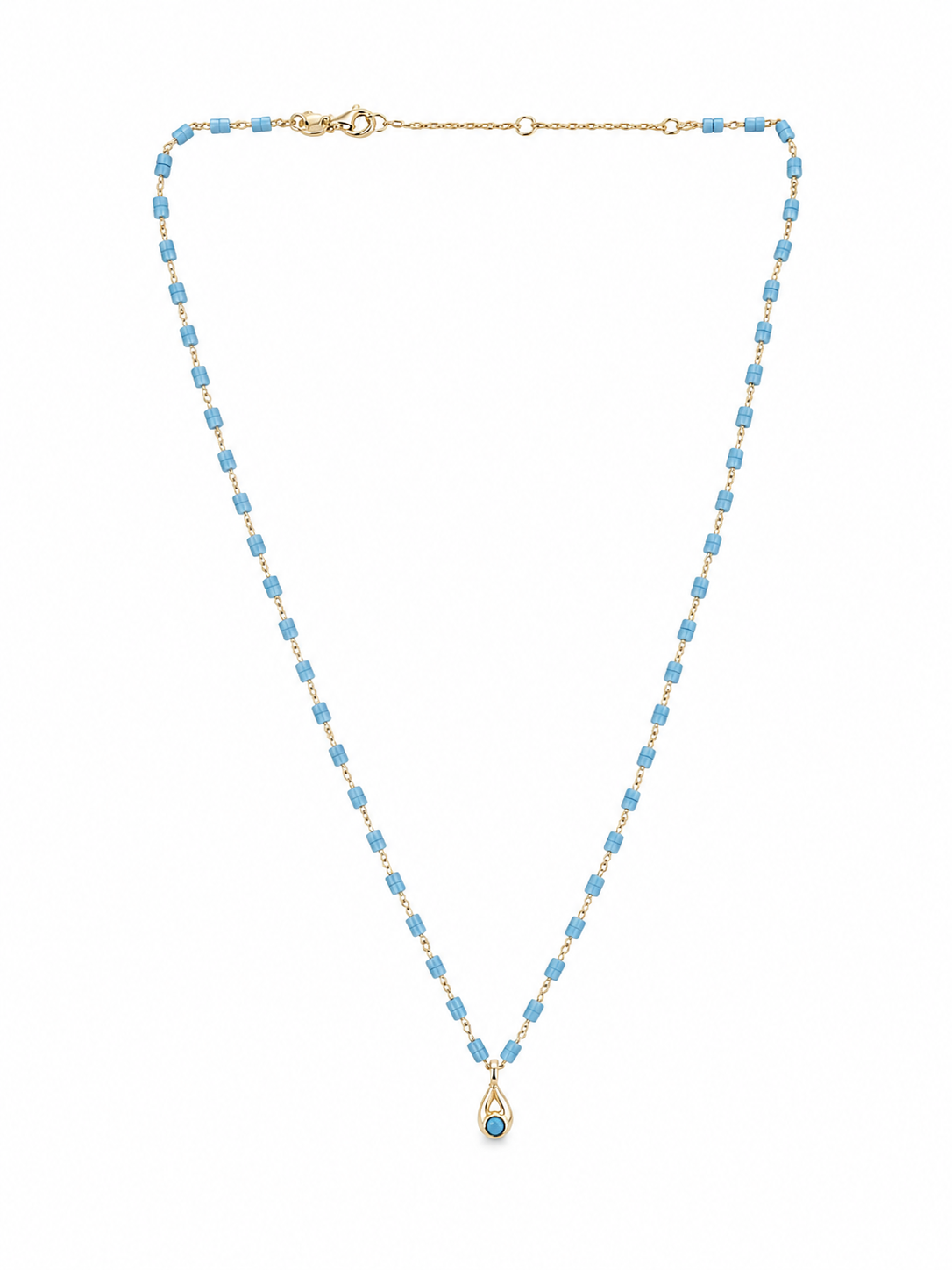 NEW - Turquoise Teardrop Necklace