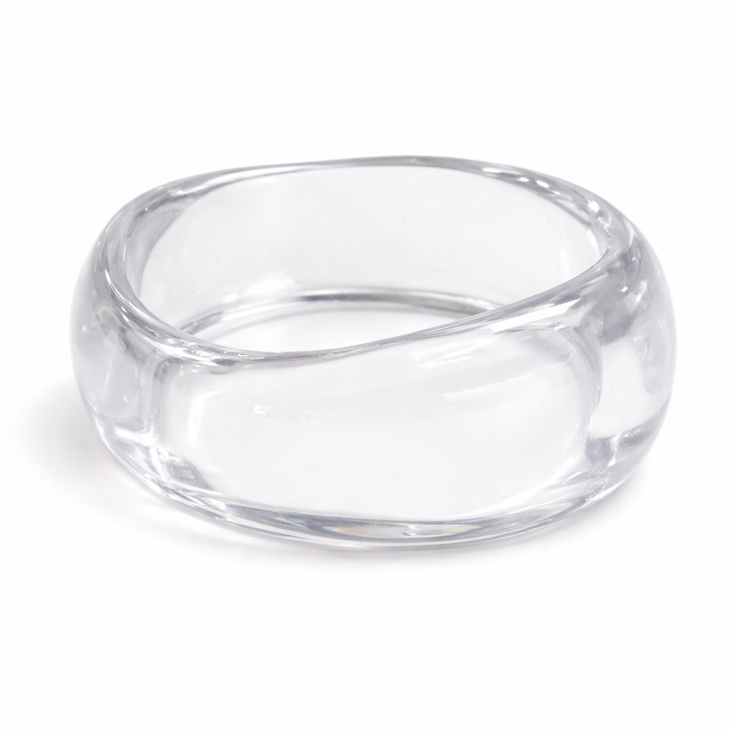 NEW - Jessie Clear Acrylic Bangle