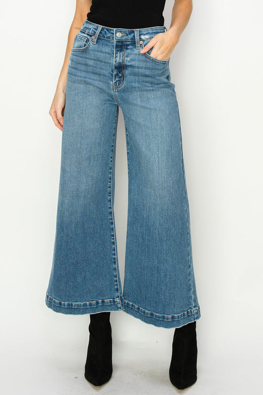 The Tara Jean - High Rise Crop Palazzo by Artemis Vintage