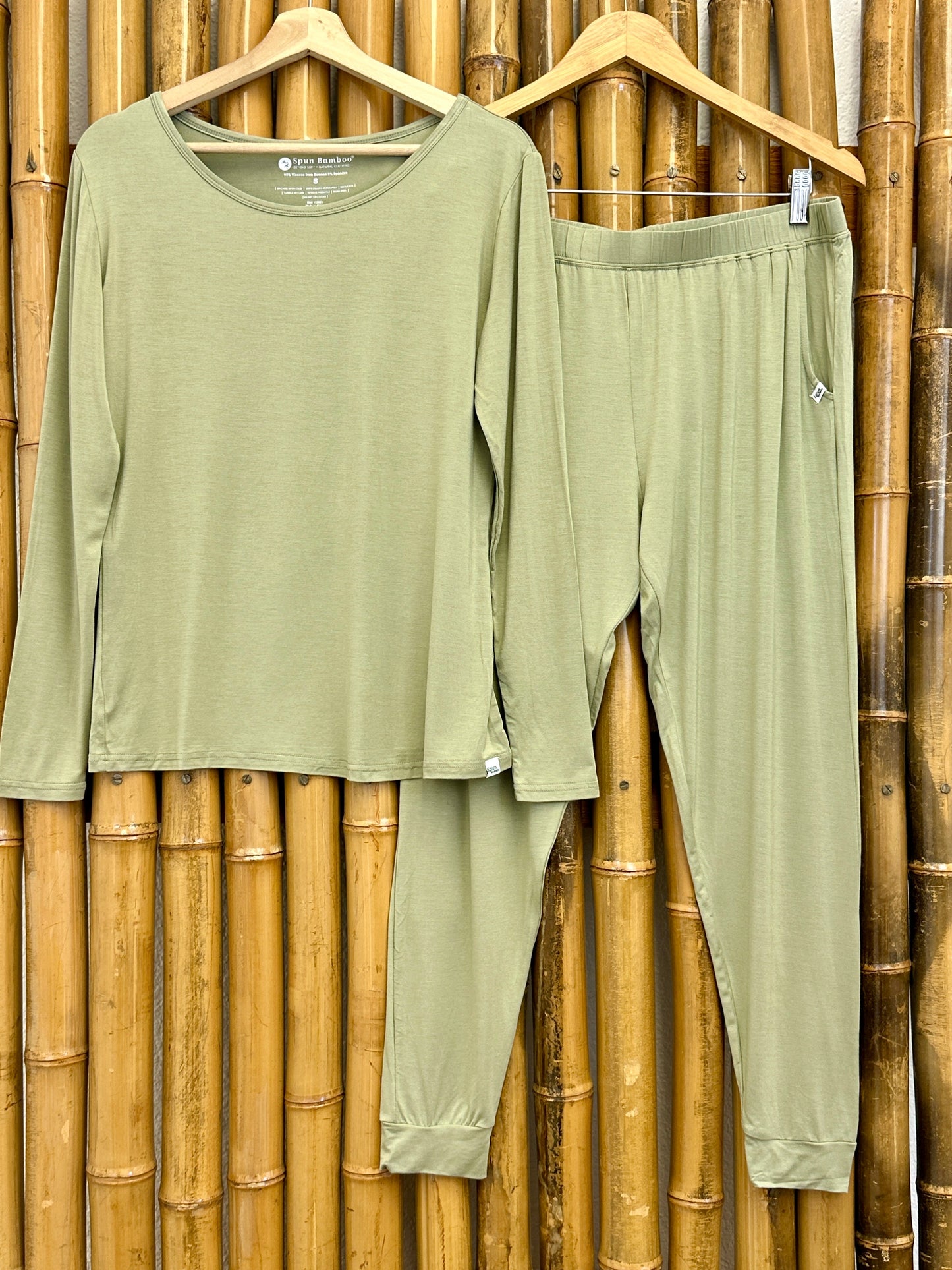 Organic Bamboo Lounge Set in multiple colors