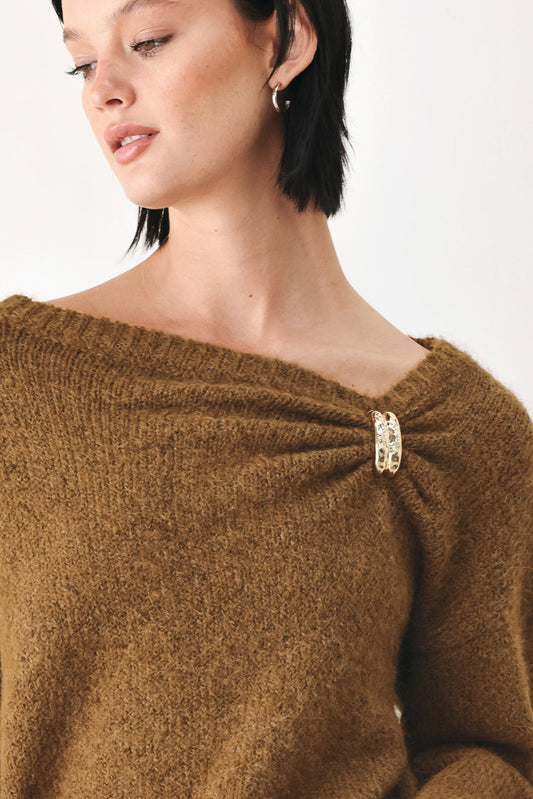 NEW - Cinched Sweater