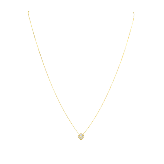 Mini Gracie Pendant Necklace in gold and silver