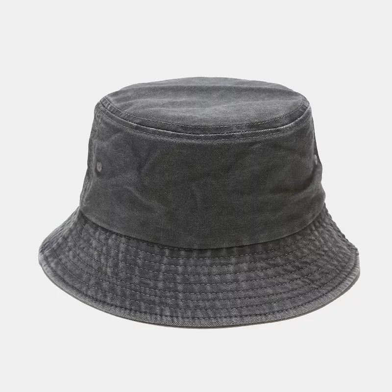 Distressed Bucket Hats in multiple colors