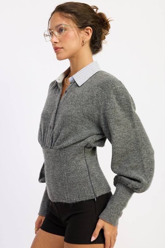 Daniella Corset Sweater