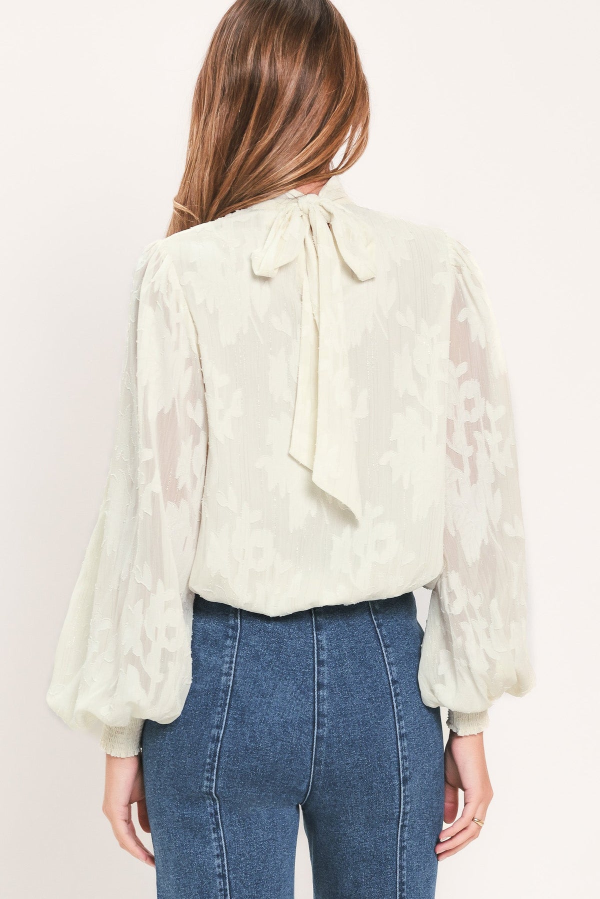 Jacquard Blouse