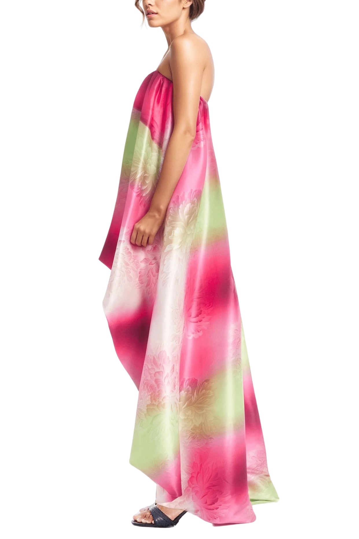 Dixie Strapless Bubble Hi-Low Dress