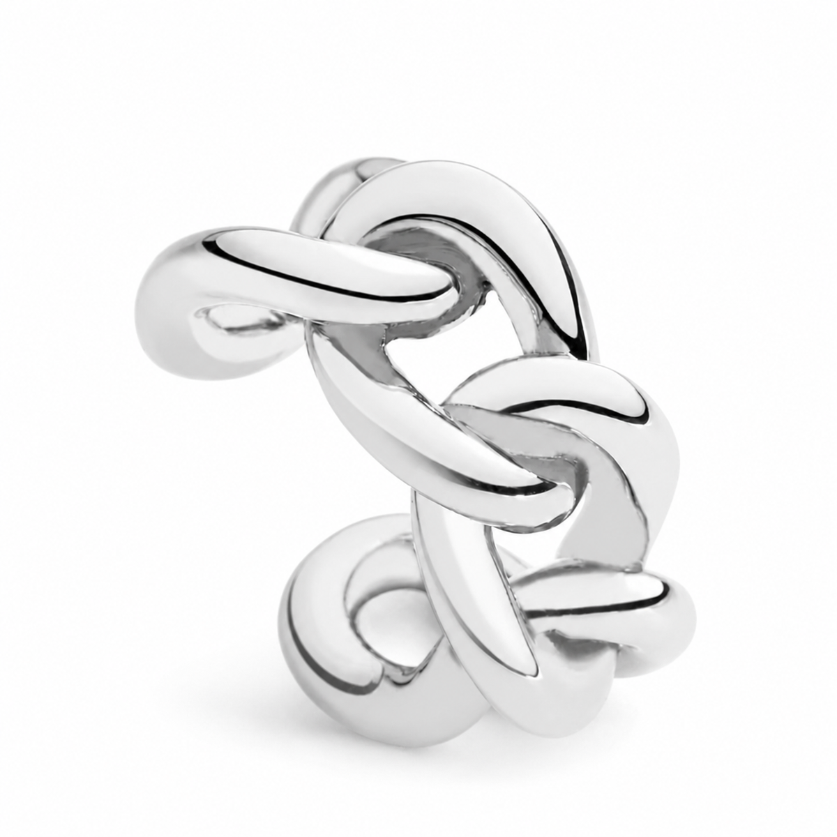 NEW - Mira Chain Ring in gold and silver