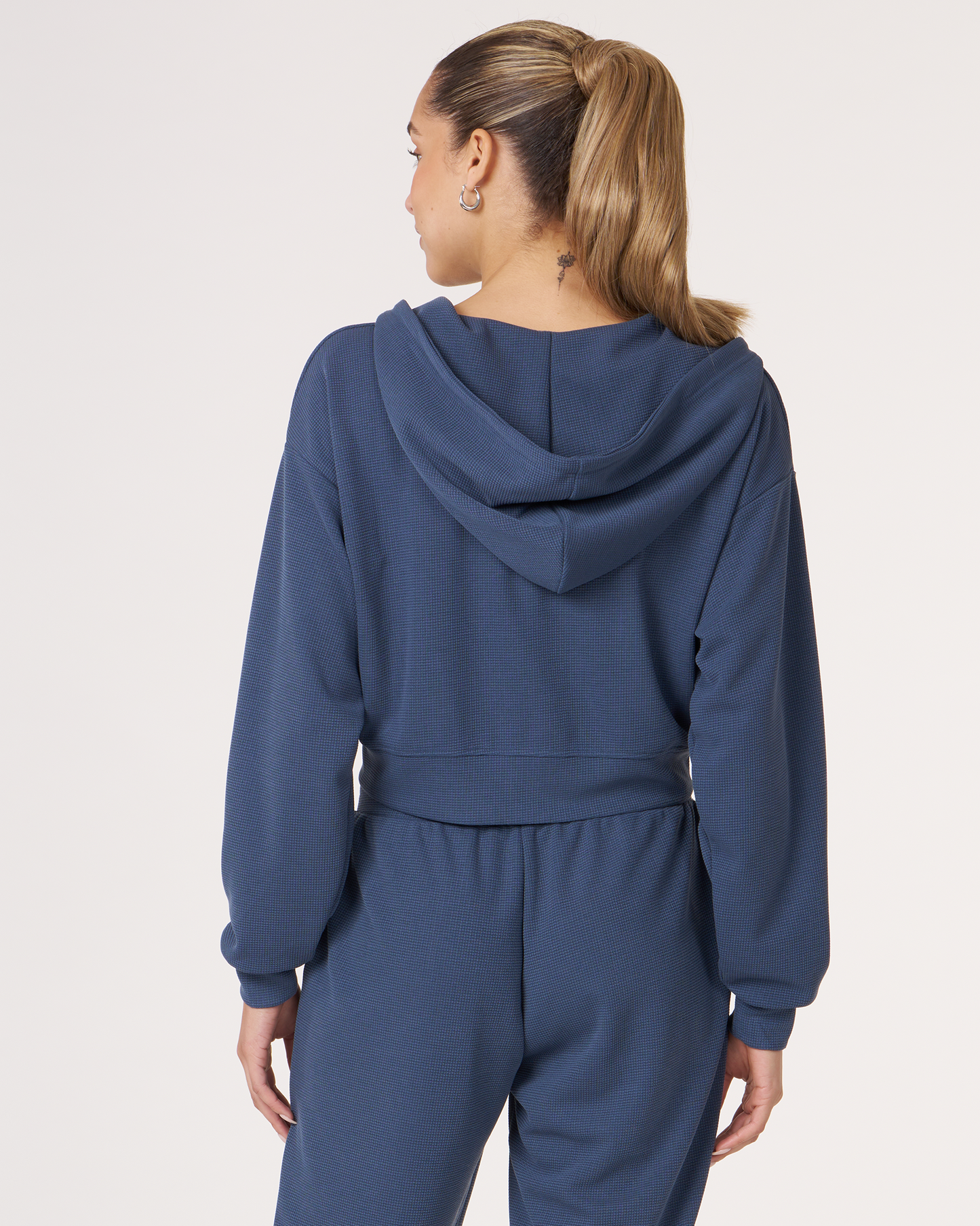 Retreat Waffle Zip Up Jacket with Hood
