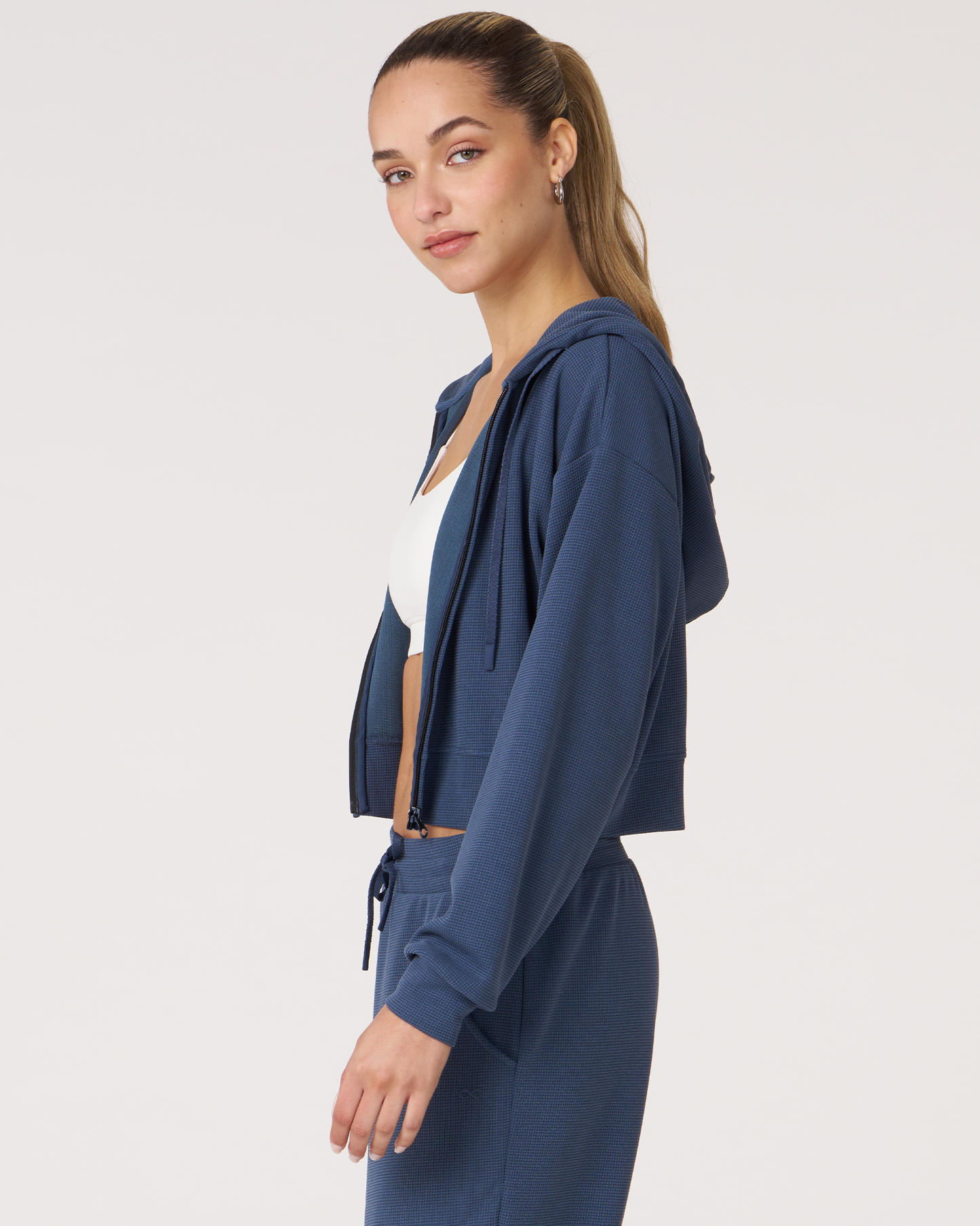 Retreat Waffle Zip Up Jacket with Hood
