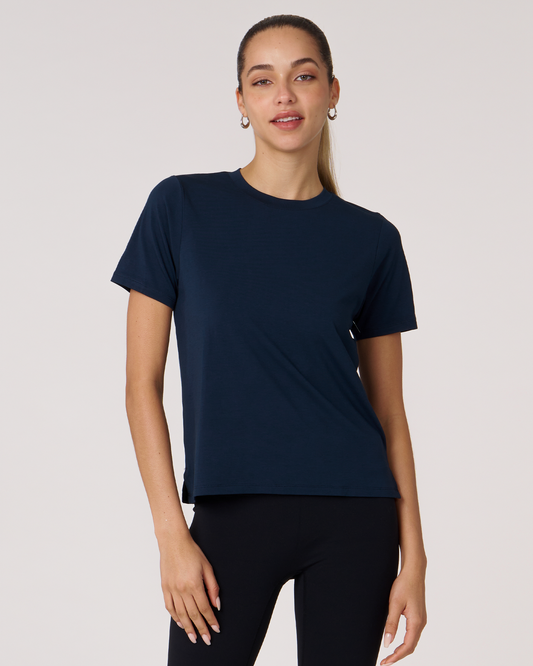 Rebody Essentials Short Sleeve Top in multiple colors