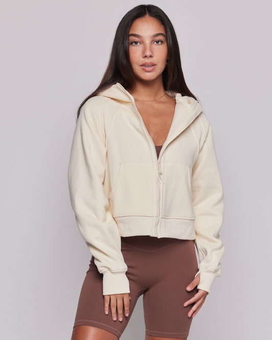 Fleece Full Zip Hoodie in multiple colors
