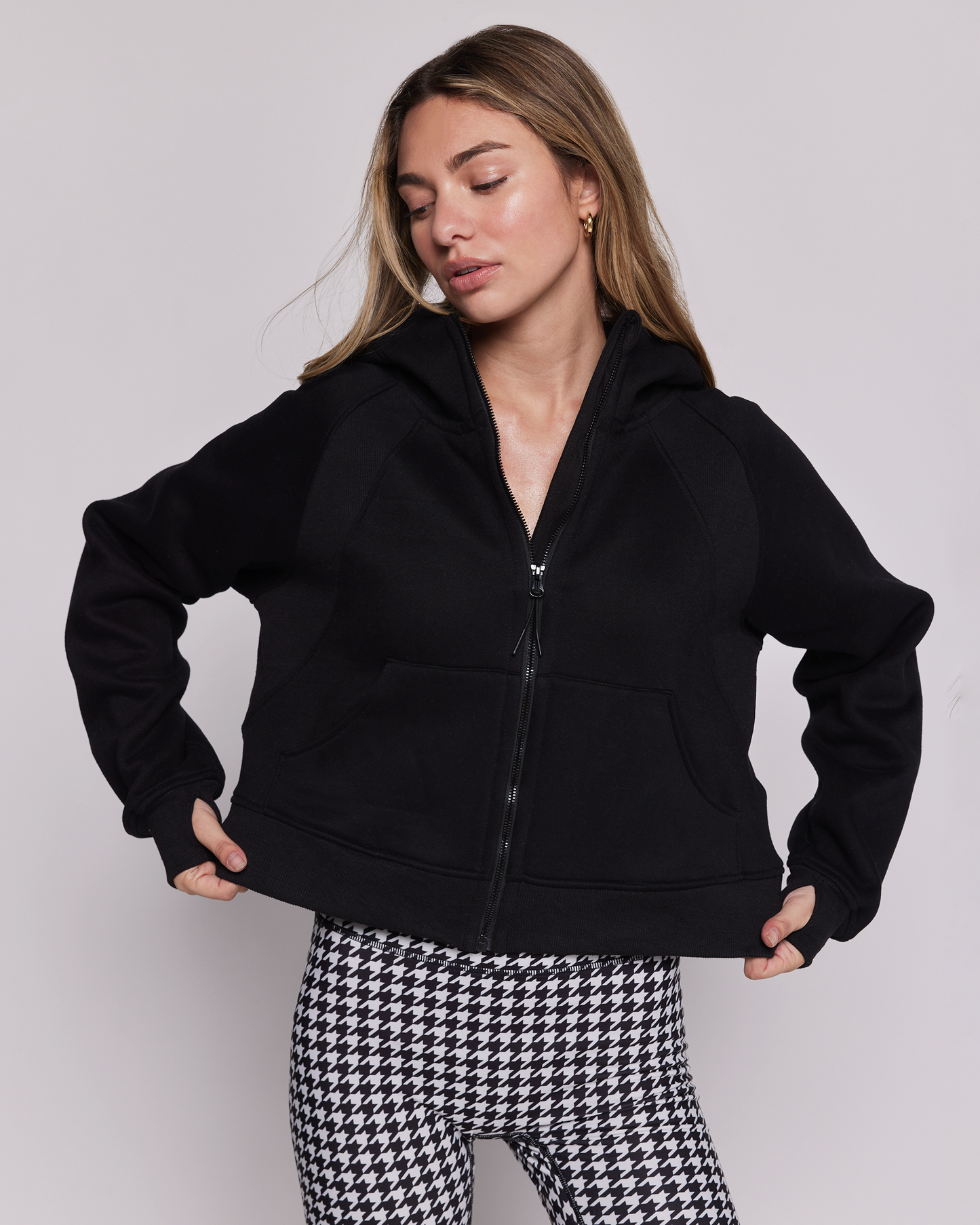 Fleece Full Zip Hoodie in multiple colors
